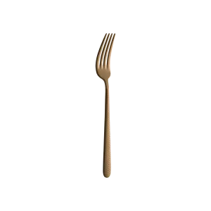 Illusion Mat Bronze Dessert Fork