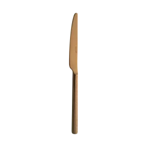 Illusion Mat Bronze Dessert Knife