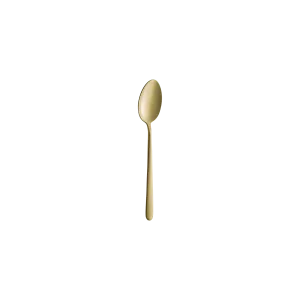Illusion Mat Gold Demitasse Spoon 11cm