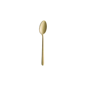 Illusion Mat Gold Tea Spoon 13cm
