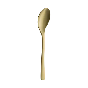 Vogue Mat Gold Appetizer Spoon
