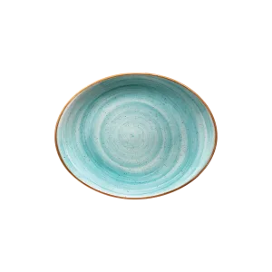 Aqua Moove Oval Plate 25 cm