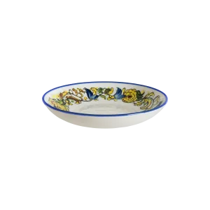 Albufera Mid White Bloom Deep Plate 23 cm 1000 cc