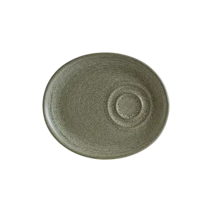 Adelfa Ripple Snack Plate 20*17 cm