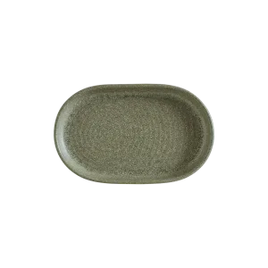 Adelfa Ripple Oval Plate 19 cm