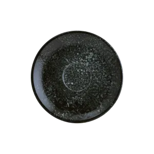 Cosmos Black Gourmet Coffee Saucer 12 cm