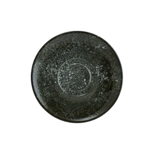 Cosmos Black Gourmet Consomme Plate 19 cm