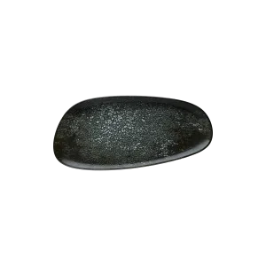 Cosmos Black Vago Rectangular Plate 36 cm