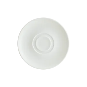 Iris White Gourmet Consomme Plate 19 cm