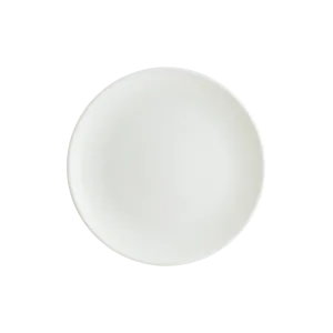 Iris White Gourmet Flat Plate 27 cm