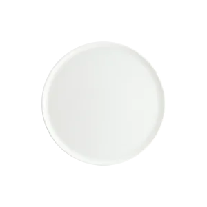 Iris White Gourmet Flat Plate 32 cm
