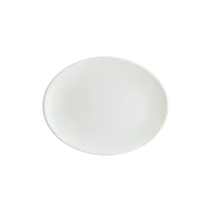 Iris White Moove Oval Plate 25 cm