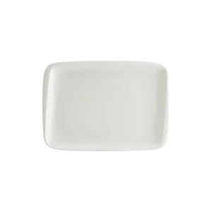 Iris White Moove Rectangular Plate 23*16 cm