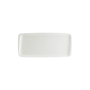 Iris White Moove Rectangular Plate 34*16 cm
