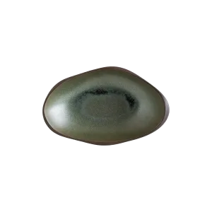 Lagoon Olive Oval Plate 31cm