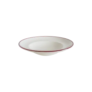 Linea Burgundy Gourmet Deep Plate 27 cm 400 cc