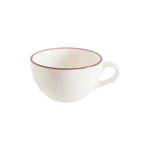 Linea Burgundy Tea Cup 230 cc