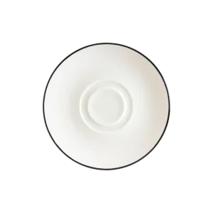 Linea Black Gourmet Consomme Plate 19 cm