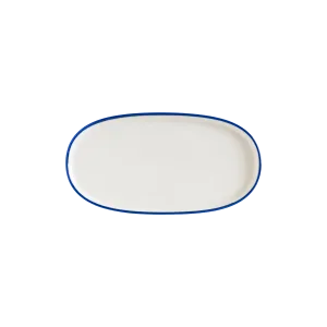 Linea Blue Hygge 25cm  Oval Plate