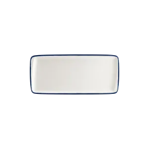 Linea Blue Moove Rectangular Tabak 34*16 cm