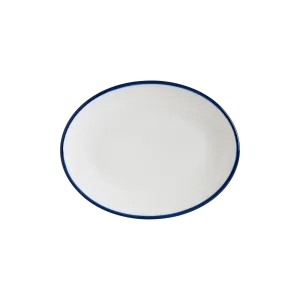 Linea Blue Moove Oval Plate 36*28 cm