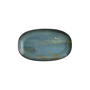 Madera Blue Gourmet Oval Plate 29*17 cm