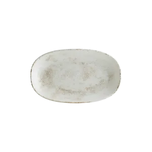 Nacrous Matt Gourmet Oval Plate 29*17 cm