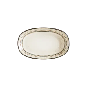 Cortado Spiral Gourmet Oval Plate 24*14 cm