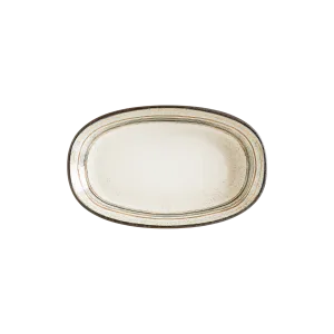 Cortado Spiral Gourmet Oval Plate 34*19 cm