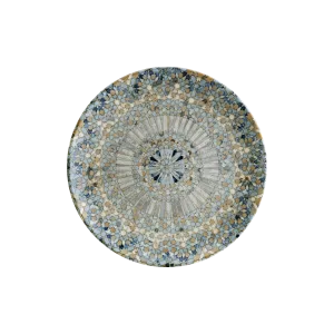 Luca Mosaic Matt Gourmet Flat Plate 17 cm