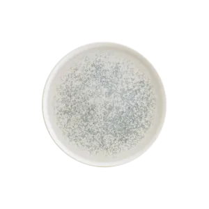 Lunar ocean blue 28cm flat plate