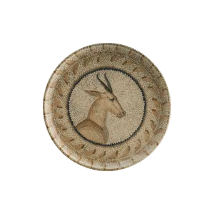 Mesopotamia Deer 16cm Hygge Flat plate