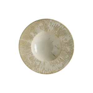 Sand Snell Banquet Deep Plate 28 cm 400 cc
