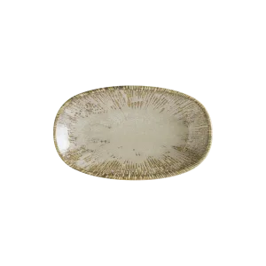 Sand Snell Gourmet Oval Plate 24*14 cm