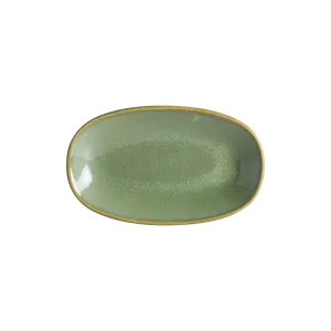 Sage Gourmet Oval Plate 15*8.5 cm