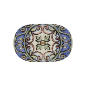 Id Fine Amalfi Magnus Oval Boat Plate 18 cm