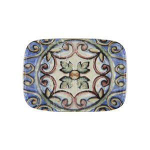 Id Fine Amalfi Quadro Rectangular Boat Plate 18 cm