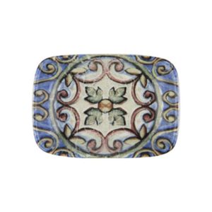 Id Fine Amalfi Quadro Rectangular Boat Plate 10 cm