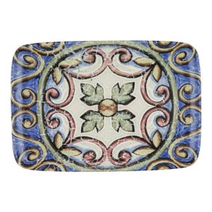 Id Fine Amalfi Quadro Rectangular Plate 37 cm
