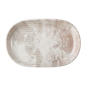 Id Fine Atlanta Oval Boat Plate 18 cm