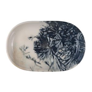 Id Fine Aventurin Oval Boat Plate 18 cm