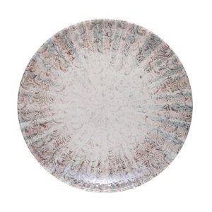 Id Fine Damask Flat Plate 27 cm