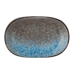 Id Fine Delta Oval Boat Plate 18 cm