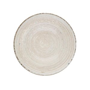 Id Fine Mocha Deep Plate 25 cm