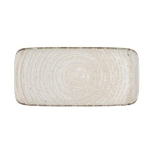 Id Fine Mocha Quadro Rectangular Plate 35 cm