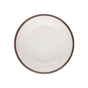 Id Fine Modest Brown Deep Plate 15 cm
