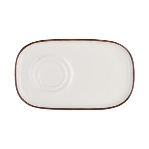 Id Fine Modest Brown Presentation Plate 22 cm