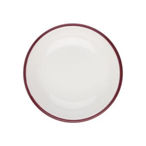Id Fine Modest Maroon Lona Deep Plate 15 cm