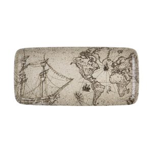 Id Fine Piri Rectangular Plate 35 cm