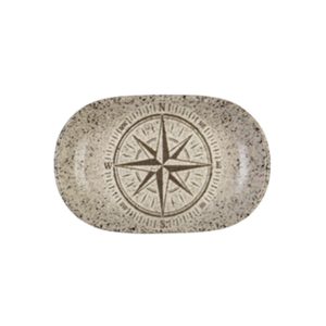 Id Fine Piri Oval Boat Plate 14 cm